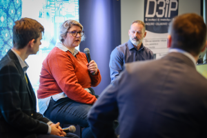Anna Dowle speaking at D3IP's Autonomy Unleashed Expo.
